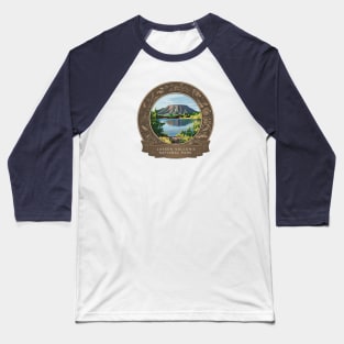 Lassen Volcanic NP Baseball T-Shirt